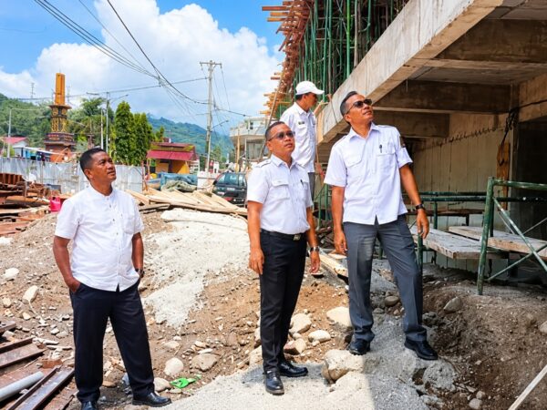 Disperindag Cek Proyek Pasar Beringin Jaya, Progres Hampir 70 Persen