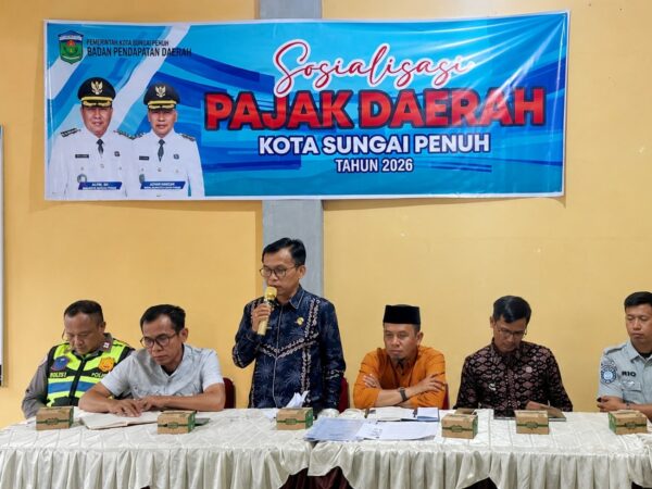 Gerak Cepat! Bapenda Sungai Penuh Gandeng Polisi dan Jasa Raharja Sosialisasi Pajak Di Pondok Tinggi