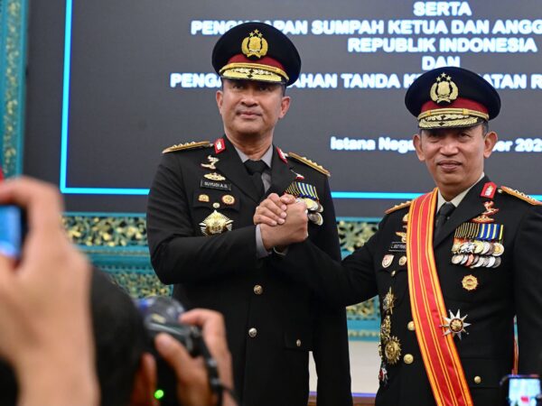 Prabowo Lantik Suyudi Ario Seto sebagai Kapolri, Wahyu Hadiningrat Jadi Wakapolri