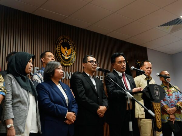 Perkuat Koordinasi, Nuzran Joher Ketua Ombudsman RI Ikuti Rakor Tingkat Menteri