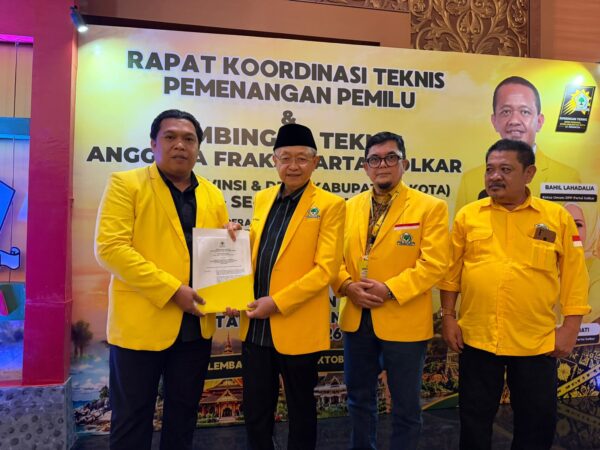 Hutri Randa Resmi Jabat Ketua DPD II Golkar Kota Sungai Penuh Periode 2026–2031